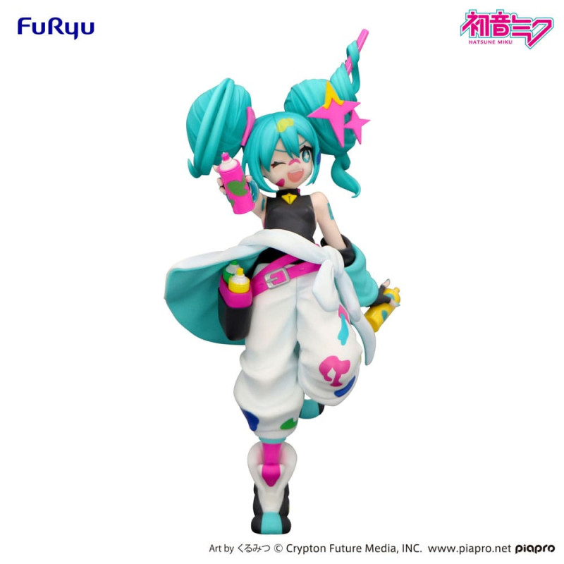 Hatsune Miku Figurine Paint Girl Trio-Try-iT 19 cm – FuRyu