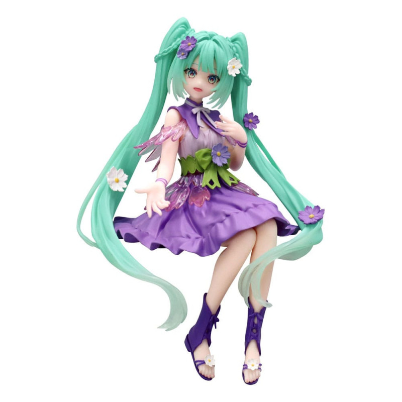 Hatsune Miku - Figurine Noodle Stopper Flower Fairy Cosmos Purple Color