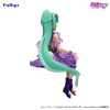Hatsune Miku Figurine Flower Fairy Cosmos Purple Color 14 cm