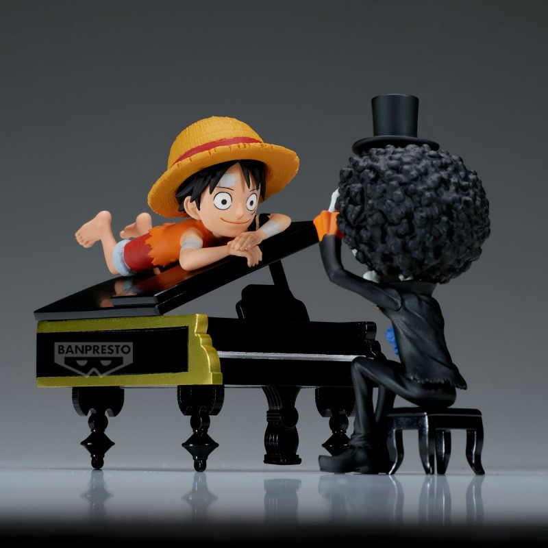 FÉVRIER 2026 : One Piece - Figurine WCF Log Stories : Luffy & Brook