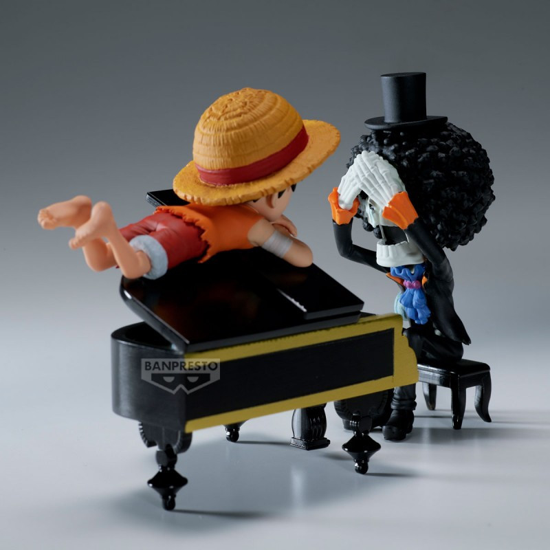 FÉVRIER 2026 : One Piece - Figurine WCF Log Stories : Luffy & Brook