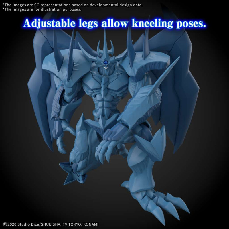 JUILLET 2025 : Yu-Gi-Oh! - Maquette  Figure-Rise Standard Amplified Egyptian God Obelisk The Tormentor
