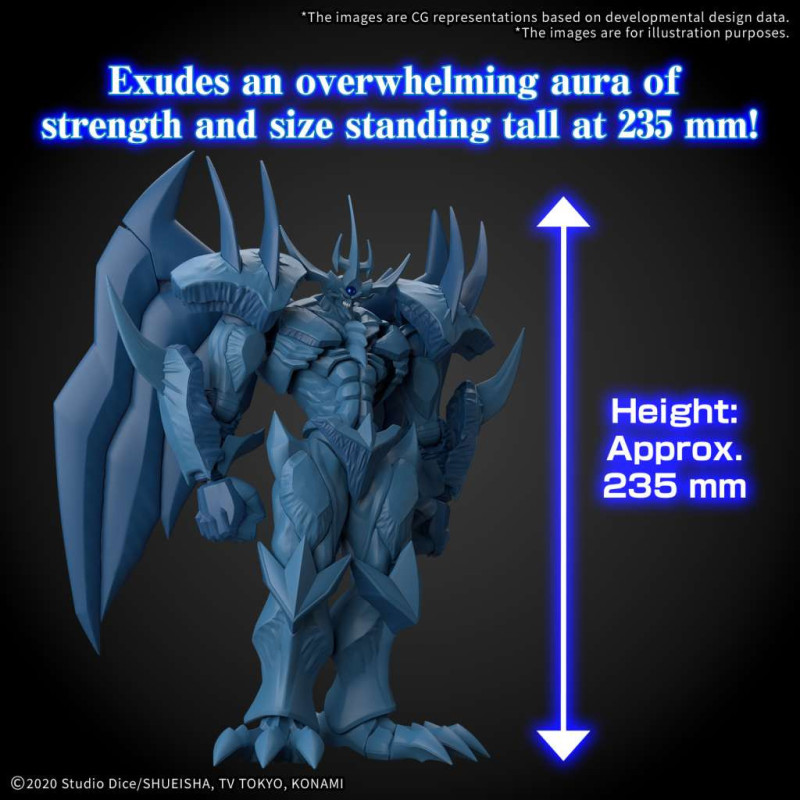 JUILLET 2025 : Yu-Gi-Oh! - Maquette  Figure-Rise Standard Amplified Egyptian God Obelisk The Tormentor