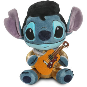 Disney : Lilo & Stitch - Peluche Kidrobot Elvis Stitch Gold 25 cm