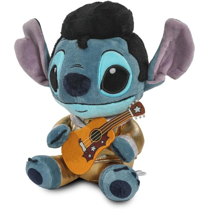 Disney : Lilo & Stitch - Peluche Kidrobot Elvis Stitch Gold 25 cm
