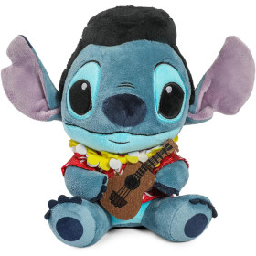 Disney : Lilo & Stitch - Peluche Kidrobot Elvis Stitch Hawaiian 25 cm