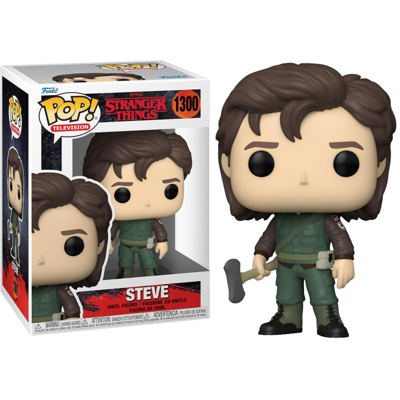 Stranger Things - Pop! - Hunter Steve Harrington n°1300