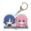 Bocchi the Rock ! - Puchimemo Porte-clés acrylique Hitori Goto & Ryo Yamada