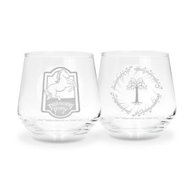 Lord of the Rings - Set de 2 verres Prancing Pony & Gondor