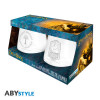Lord of the Rings - Set de 2 verres Gondor & Prancing Pony
