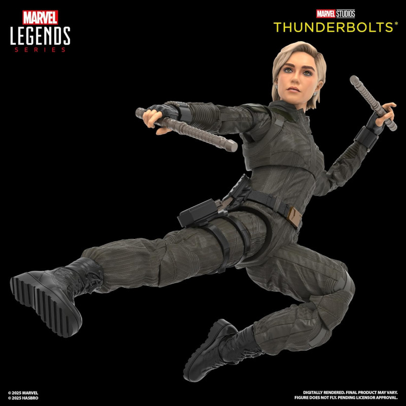 OCTOBRE 2025 : Marvel Legends - Thunderbolts : Set de 2 figurines Yelena Belova & Red Guardian
