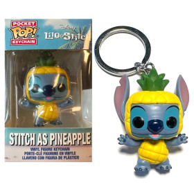 Disney - Pop! Pocket Lilo & Stitch - Porte-clé Stitch Ananas
