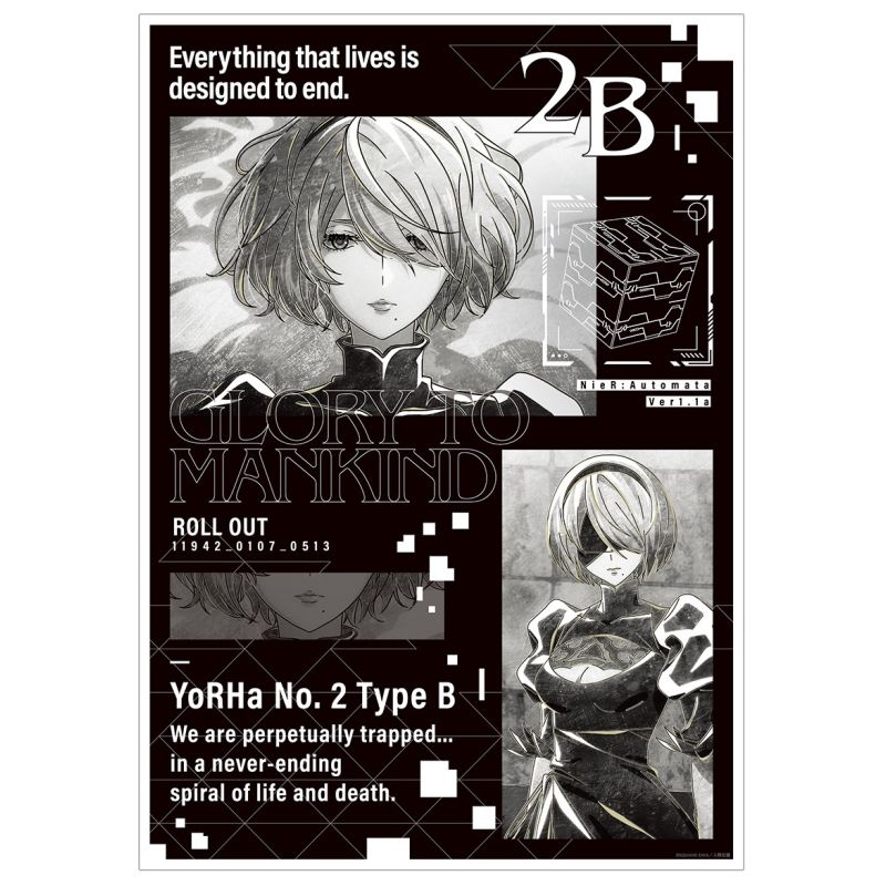 NieR:Automata Ver1.1A - Poster A3 mat 2B 