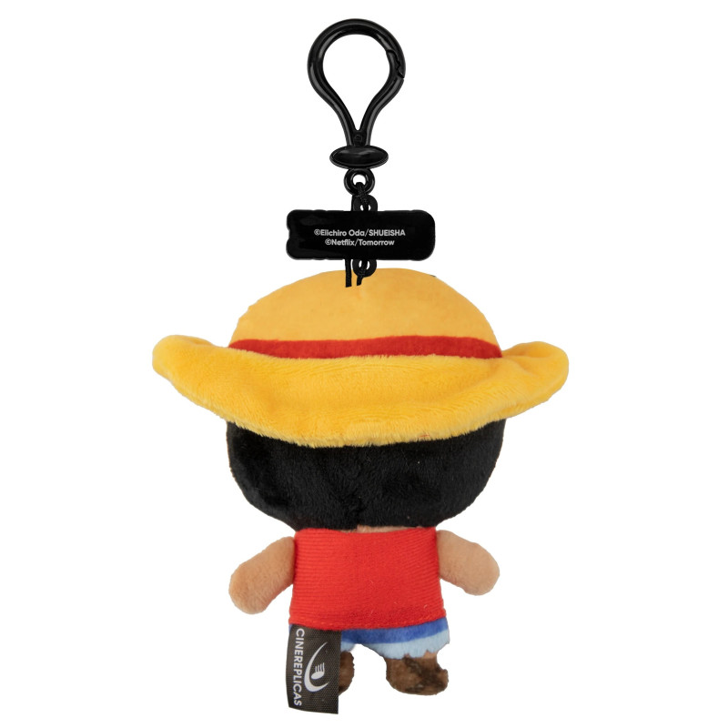 One Piece (Netflix) - Porte-clé bag clip peluche Luffy