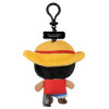 One Piece (Netflix) - Porte-clé bag clip peluche Luffy