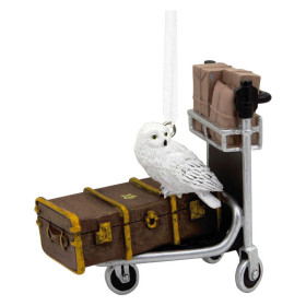 Harry Potter - Ornement de sapin Hedwige valises