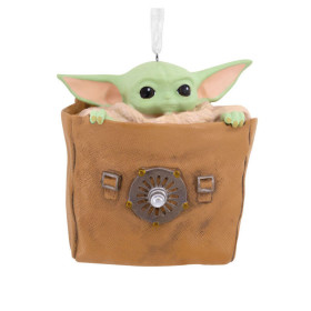 Star Wars : The Mandalorian - Ornement de sapin The Child Grogu Bag