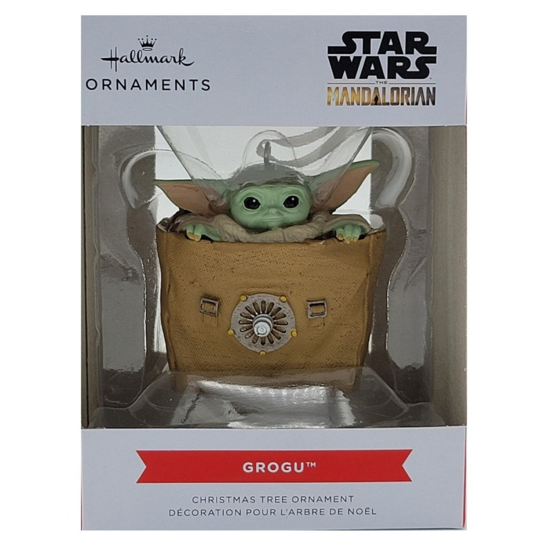 Star Wars : The Mandalorian - Ornement de sapin The Child Grogu Bag