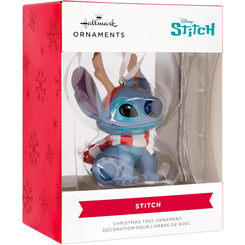 Disney : Lilo & Stitch - Ornement de sapin Stitch Reindeer