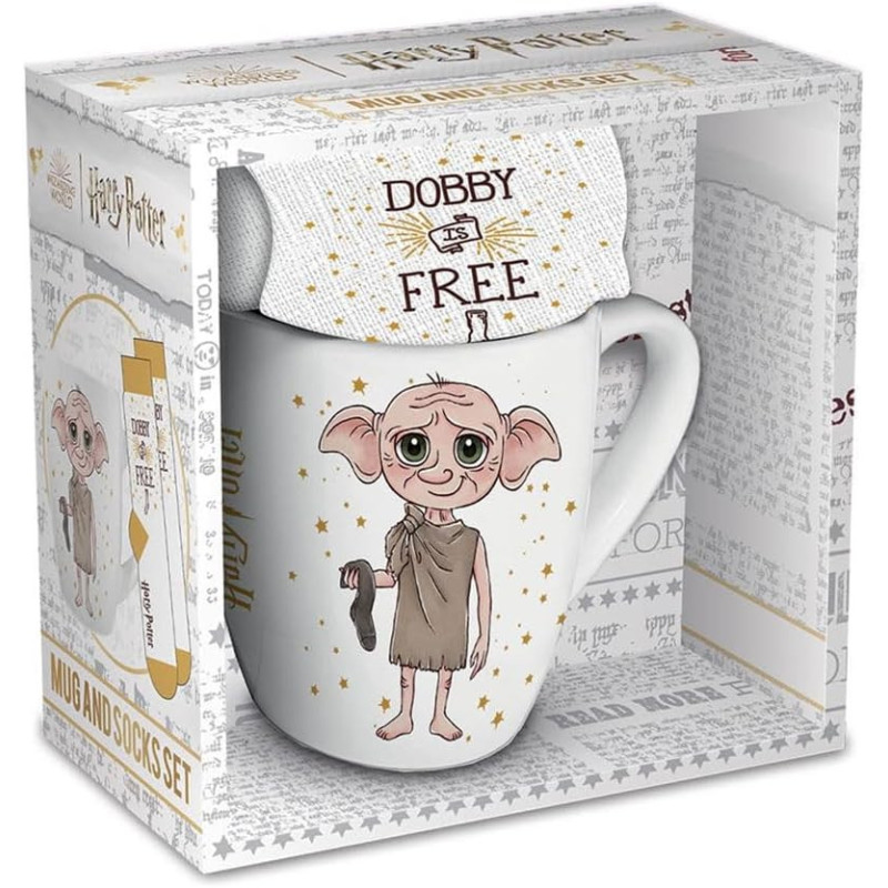 Harry Potter - Set cadeau Tasse et Chaussettes Dobby