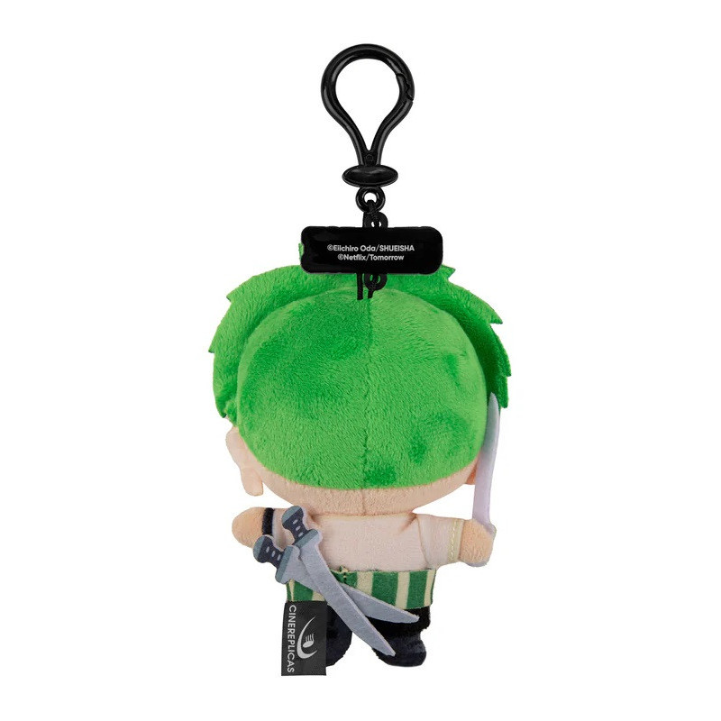 One Piece (Netflix) - Porte-clé bag clip peluche Zoro