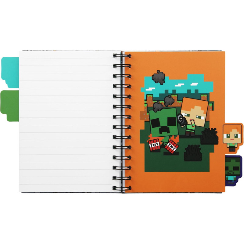 Minecraft - Carnet avec intercalaires
