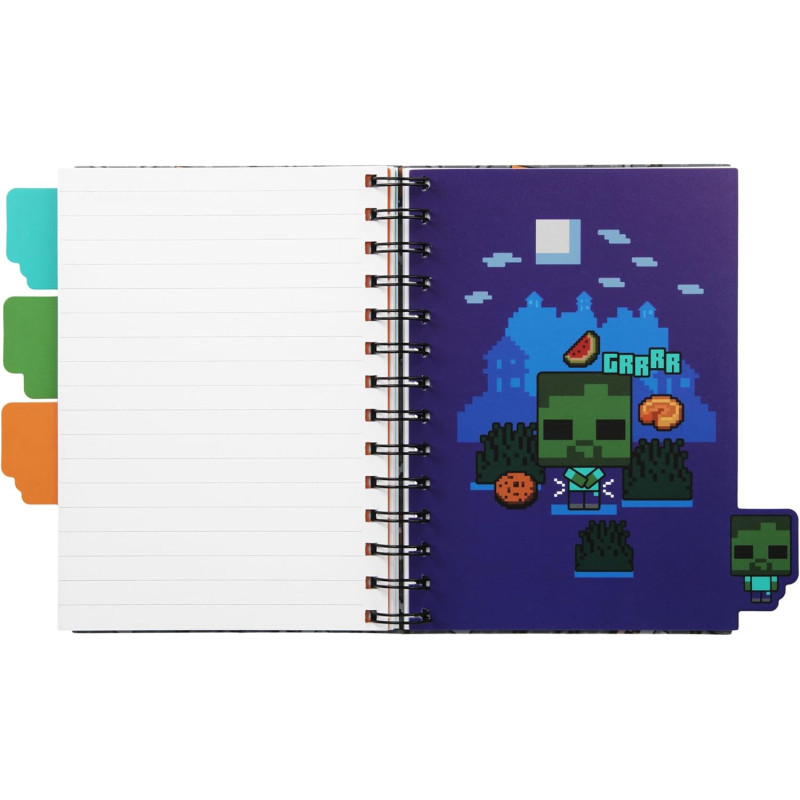Minecraft - Carnet avec intercalaires
