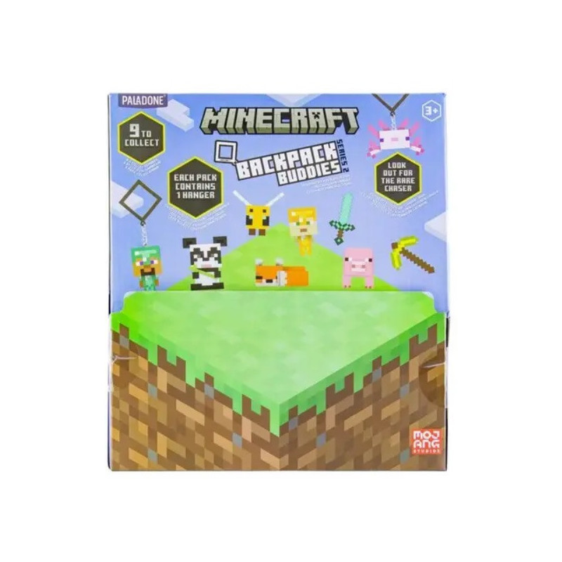 Minecraft - Porte-clé sac à dos Bag Clip 1 EXEMPLAIRE ALEATOIRE