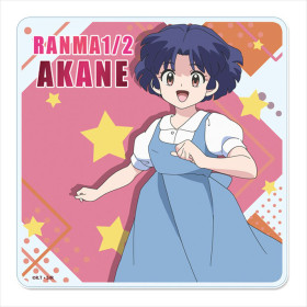 Ranma 1/2 -Sous-verre acrylique Akane Tendo