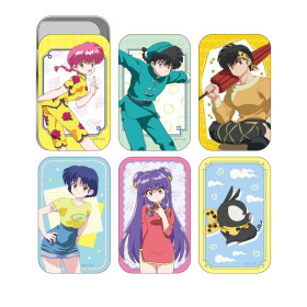 Ranma 1/2 - Petite boîte pilulier en métal 1 EXEMPLAIRE ALEATOIRE