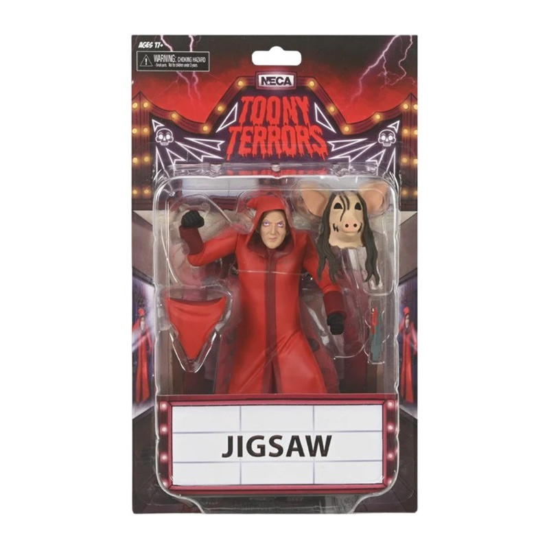 Saw - Toony Terrors - Figurine  Jigsaw Killer (Red Robe) 15 cm