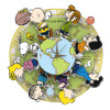 Peanuts (Snoopy) - Aimant interactif Puremind Around The World