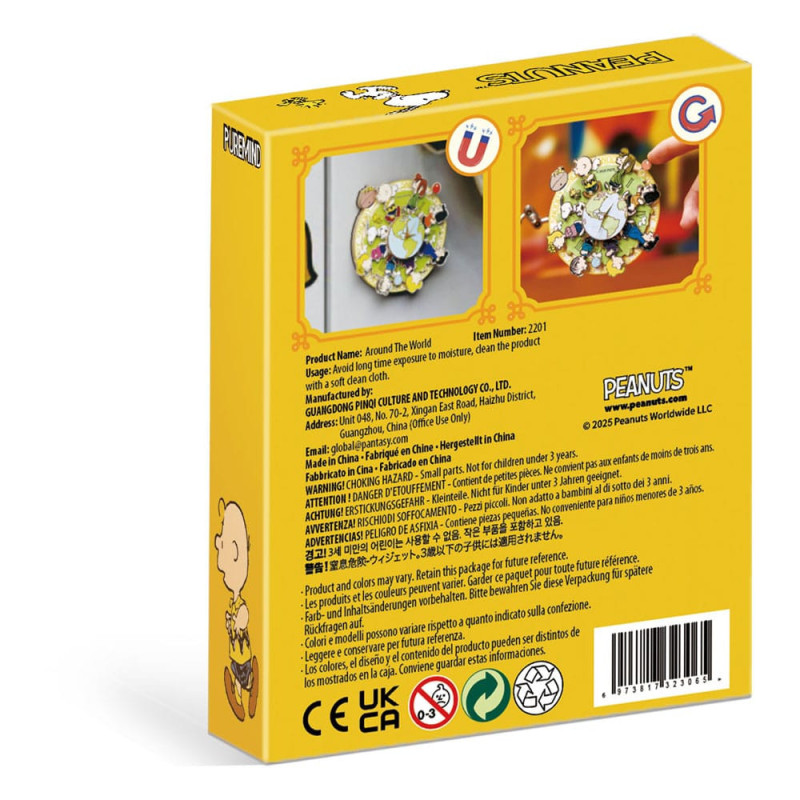 Magnet Snoopy Around the World – Pantasy – Licence Peanuts