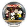 AOUT 2025 : Peanuts (Snoopy) - Mini maquette Wooden Theater Globe Night of Music