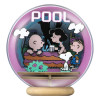 AOUT 2025 : Peanuts (Snoopy) - Mini maquette Wooden Theater Globe Cool Pool
