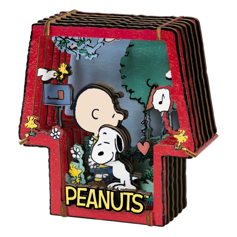 Maquette Peanuts Wooden Theater Healing Hug – Pantasy