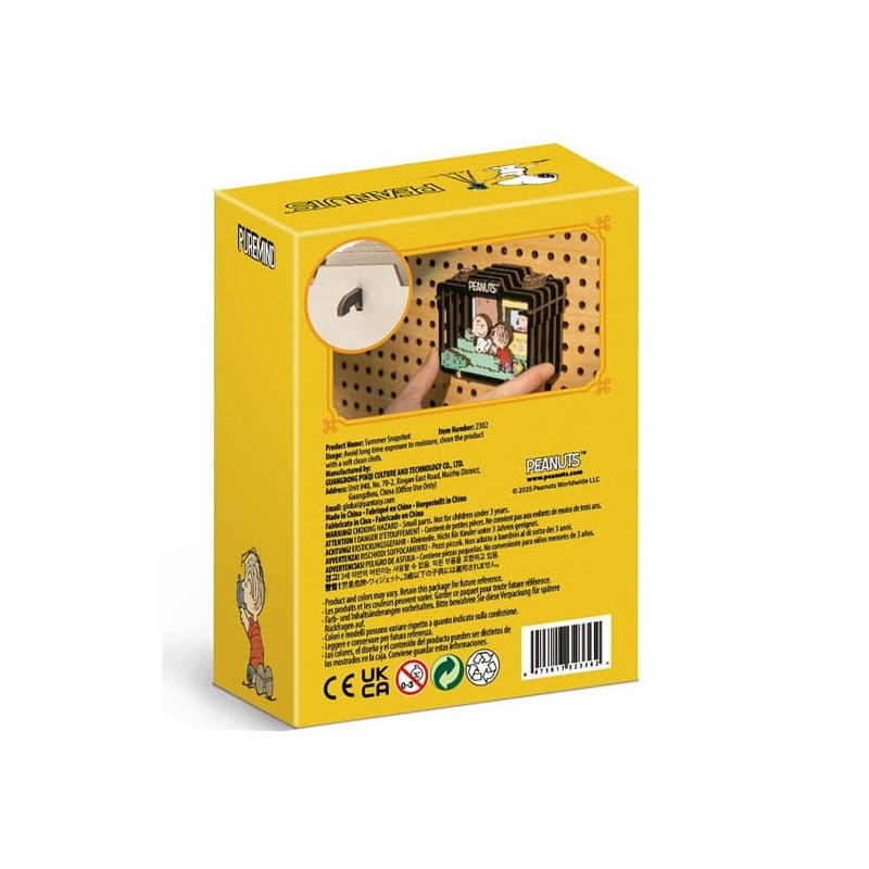 AOUT 2025 : Peanuts (Snoopy) - Maquette Wooden Theater Summer Snapshot