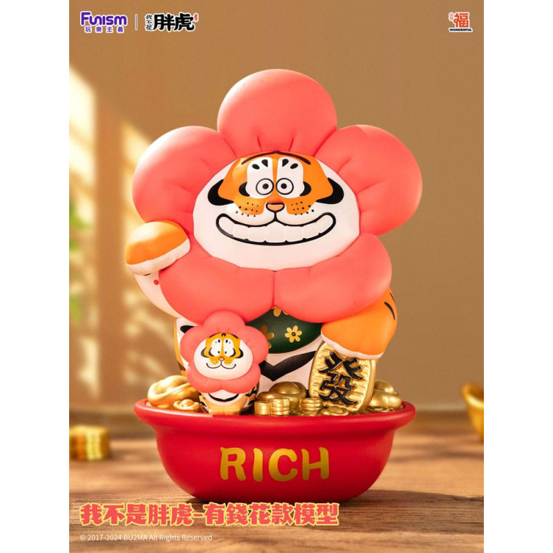 Fat Tiger - Figurine Rich Flower Alexander 20 cm