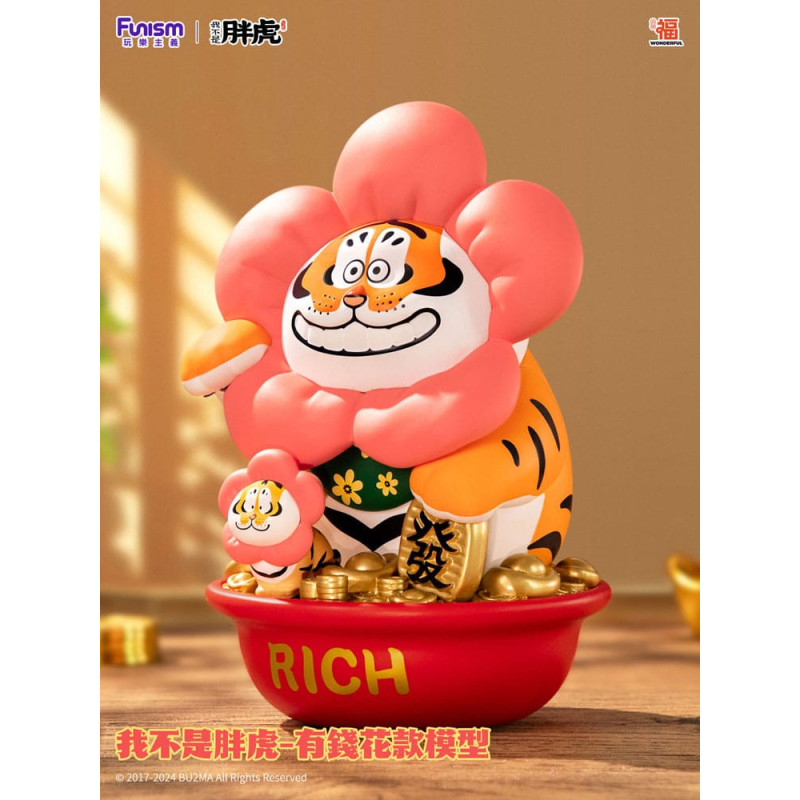 Fat Tiger - Figurine Rich Flower Alexander 20 cm