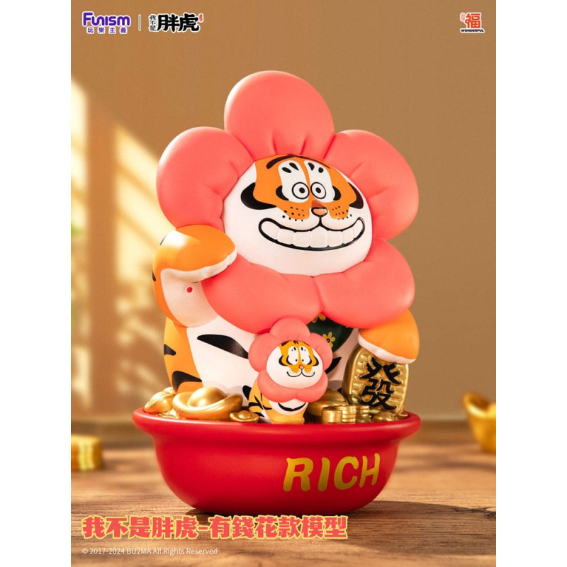 Fat Tiger - Figurine Rich Flower Alexander 20 cm