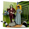 Beetlejuice 2 - Movie Maniacs - Figurine diorama Beetlejuice, Astrid, Bob, Baby Beetlejuice & Sandworm