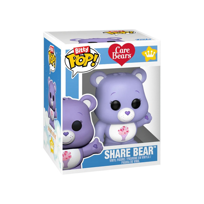 AOUT 2025 : Bisounours Care Bears - Bitty Pop! Ride - Share Bear & Cloud Mobile