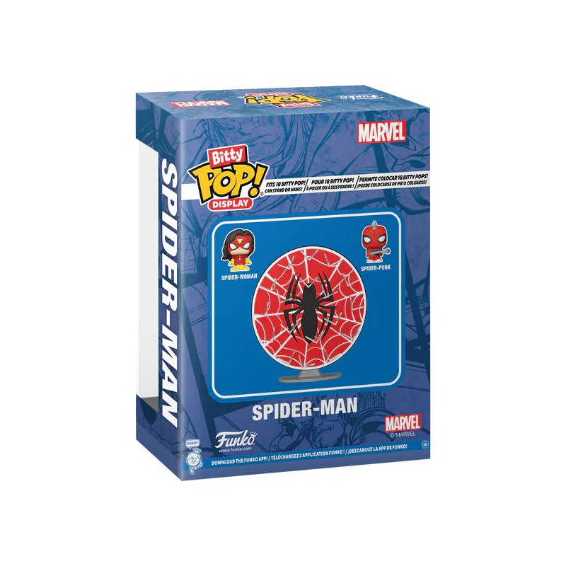 AOUT 2025 : Marvel - Bitty Pop! Displey - Spider-Man Web