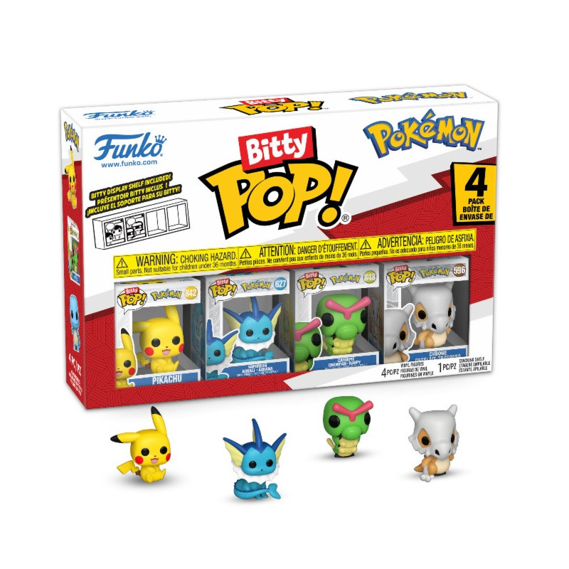 Pokemon - Bitty Pop! - 4-Pack Pikachu