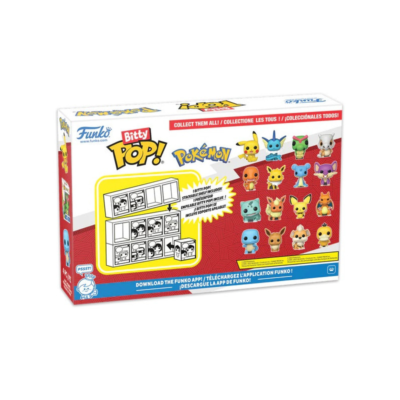 AOUT 2025 : Pokemon - Bitty Pop! - 4-Pack Pikachu