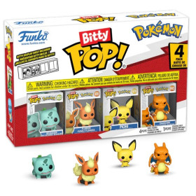 Pokemon - Bitty Pop! - 4-Pack Bulbasaur (Bulbizarre)