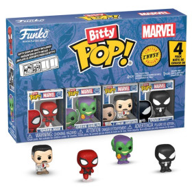 Marvel : Spider-Man - Bitty Pop! - 4-Pack Spider-Man