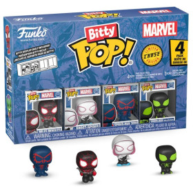 Marvel : Spider-Man - Bitty Pop! - 4-Pack Miles Morales