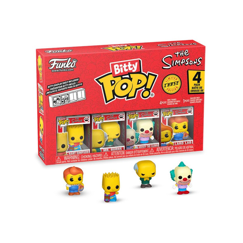 The Simpsons - Bitty Pop! - 4-Pack Bart Simpson