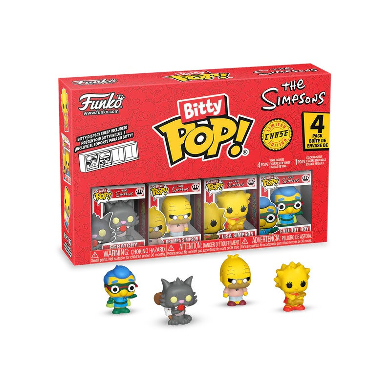 The Simpsons - Bitty Pop! - 4-Pack Scratchy